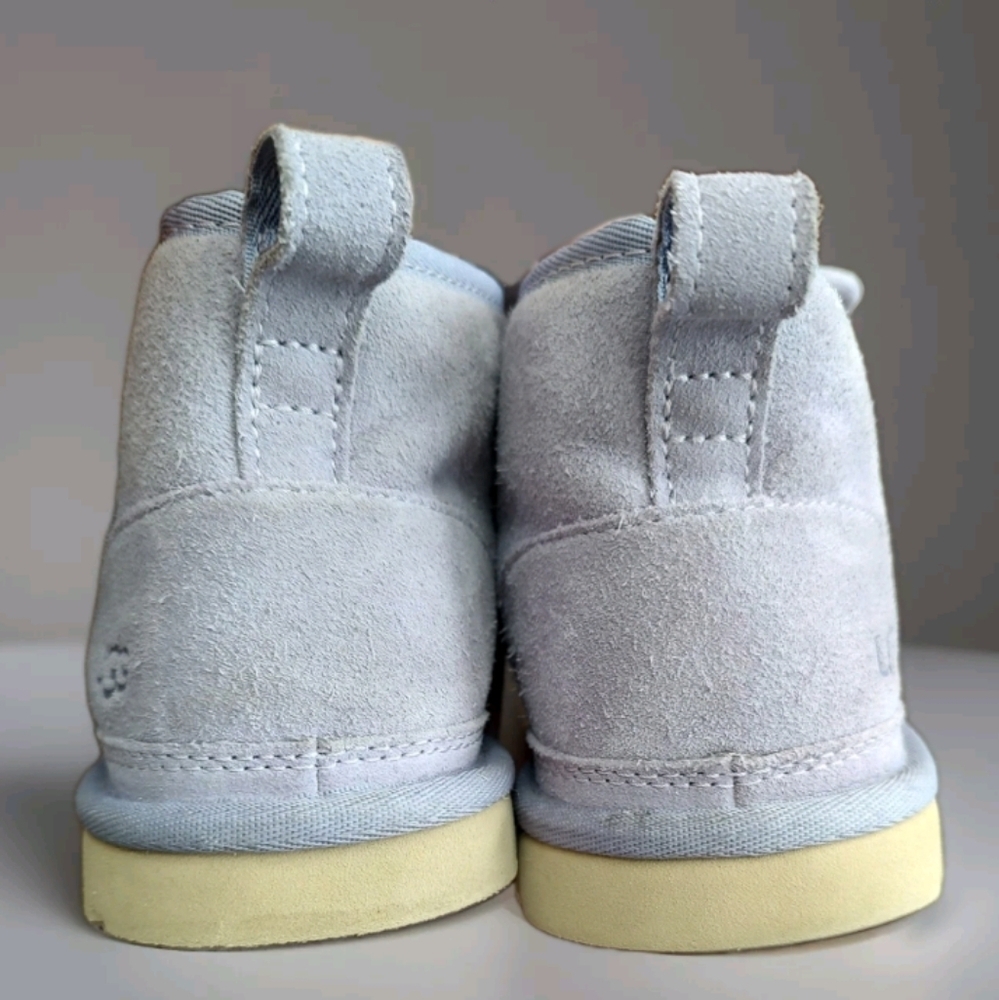 UGG Neumel Ankle Boots Womens Size 8 Light Greyish/Lavender Color In & Out VGUC - Picture 10 of 15